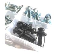 jiuxinyun 40/20 pz M4 M5 M6 Petalo Rivetto Vite di Bloccaggio Dado Kit Morsetto di Espansione Petalo Rivetto di Blocco Martinetti Dado Bullone rivettatrice Targa Fissa for Auto(M4-M6 (40pcs))