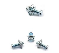 jiuxinyun 5/10 Pz M4 M5 M6 M8 Petalo Rivetti Dado Espansione Vite Morsetto a Forma di Petalo Rivetto In Metallo Dado Bullone Set Hollow parete di Fissaggio Pop Viti(M8x30,10PCS)