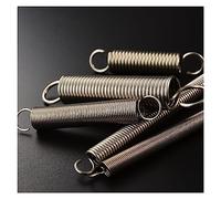 jiuxinyun 5 pz 304 in Acciaio Inox S Gancio di Tensione Cilindroide Bobina Elicoidale Pullback Molla di Tensione di Estensione Diametro del Filo 0.8mm 1.5mm 2.0mm(120mm,12MM_1.5MM (5PCS))
