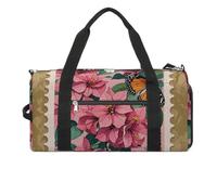 Jiuzhong Ge Hua e Butterfly Borsa da palestra per uomo e donna, borsa da palestra impermeabile, grande borsa da viaggio per allenamento