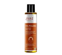 Jiva Ayurveda Pulling Oil previene l'alito cattivo, rafforza denti e gengive ...