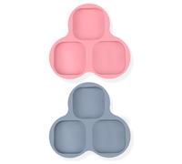 JIVIMOCO Casseruola per uova friggitrice ad aria in silicone,2 pezzi Stampo riutilizzabile per friggitrice ad aria,Stampo per sannwich quadrato antiaderente,Accessori per friggitrice ad aria