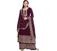 JIVRAJ FASHION Cucito Pakistano Indiano Designer Salwar Kameez Plazzo Abiti Pronto da Indossare Designer Festa di Nozze Indossare Abiti Salwar Kameez Palazzo, Scelta 4, 68