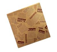 Jiwyunlu Carta per Biscotti e Dolci da Forno | 100 Pezzi Per Panini E Sandwich - Carta per Dolci e Pasticceria - per Pane Frittura Toast