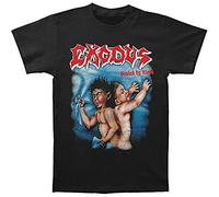 jixi Exodus Band Men's Bonded By Blood Cotton Black Men T-Shirt