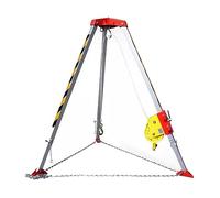 JIXYLN Kit anticaduta, Kit treppiede in Alluminio per impieghi gravosi per spazi confinati, Sistema di Salvataggio anticaduta Retrattile per Lavorare in luoghi elevati/scogliere/spazi ristretti, c