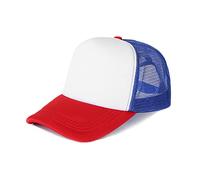 JIYAN Dustin Cappello da Baseball, Cappello da Baseball a Rete Blu Rosso, Cappello Regolabile Casual per Esterni, Cappello da Baseball per Giovani, Blu, M