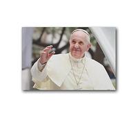 JIYAN Poster artistico da parete con stampa su tela, motivo: Gesuiti del XXI secolo Papa Francesco, decorazione per la stanza, 20 x 30 cm