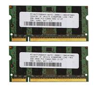 jiyaohui 2 x 2 GB di memoria Ram Ddr2 667 MHz Pc2 5300 per computer Ram Memoria 1,8 V 200 Pin Sodimm Adatto per AMD