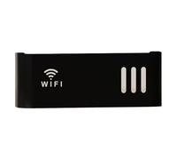 jiyaohui Scaffale da parete per router Wi-FI fili, supporto per router, supporto di alimentazione per cavi, scatola di immagazzinaggio per soggiorno A