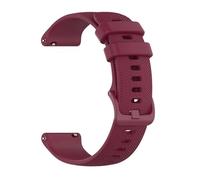 JIYEDA Cinturino in silicone da 20 mm e 22 mm compatibile con Venu 3 Band, Forerunner 265, 255, 245, 165 Music, Vivoactive 4, Venu Sq2 Plus Belt(Red Black,22mm)