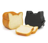 JIYIHENKEAI Stampo per pane a forma di gatto - Stampo antiaderente in acciaio alluminato per torte e pagnotte, stampo antiaderente per torte e pane, teglia da forno fai da te(S)