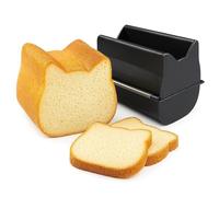 JIYIHENKEAI Stampo per pane a forma di gatto - Stampo antiaderente in acciaio alluminato per torte e pagnotte, stampo antiaderente per torte e pane, teglia da forno fai da te(L)