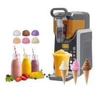 JIYINGHUI 2.2 L Macchina Slushy per la Casa con 5 Programmi Automatici, Display a LED, Autopulente, Senza Ghiaccio, Macchina per Granite per Frappè, Margarita, Frullati 110V50HZ