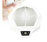 JIYINGHUI Attrezzo per Esercizi del Pavimento Pelvico per Donne con Tecnologia EMS, Supporto per Il Controllo della Vescica E Recupero Post-Partum Allenatore per I Muscoli Pelvici White