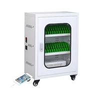 JIYINGHUI Stazione di Ricarica Commerciale da 6-60 Slot, Mobiletto di Ricarica Portatile per Telefoni Cellulari, Gestione Centralizzata E Archiviazione Sicura, per Uffici Aziendali White-30Slots