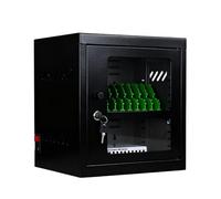 JIYINGHUI Stazione di Ricarica Commerciale da 6-60 Slot, Mobiletto di Ricarica Portatile per Telefoni Cellulari, Gestione Centralizzata E Archiviazione Sicura, per Uffici Aziendali Black-12Slots