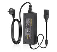 JIZZU AC-DC Convertitore Trasformatore 12V 220V Adattatore Accendisigari per Auto, Adattatore di Alimentazione per Accendisigari 180W per Aspirapolvere, Compressori, Frigoriferi per Auto