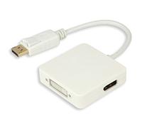 JJ COMPUTER JOUJYE AVC 191 - 0.2 m DP DVI HDMI DP 3 in1 Adapter We