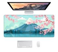 JJ PRIME - Tappetino Mouse XXL 900x400 MM da Scrivania | Gaming Mousepad Grande | Sottomano Computer per Gaming (Monte Fuji)