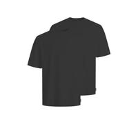 JJ REBEL 2-Pack Jreb Loose Fit Tee 2 Pack MP, Nero, S (Pacco da 2) Uomo