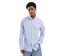 JJ Rebel - Camicia Oxford blu XS