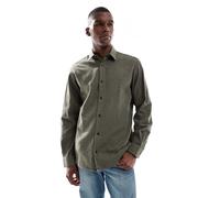 JJ Rebel - Camicia verde spazzolata XL