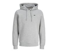 JJ REBEL Jrebrebel Logo Sweat Hood Noos, Felpa Uomo, Grigio (Light Grey Melange), XL