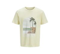 JJ REBEL Jrebbas Tee SS Crew Neck, Anice Flower, XL Uomo