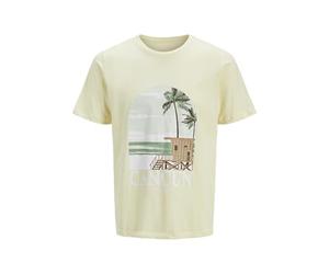 JJ REBEL Jrebbas Tee SS Crew Neck, Anice Flower, XL Uomo