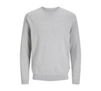 JJ REBEL Jrebcallum Knit Crew Neck Noos, Chiaro Grigio Melange, M Uomo
