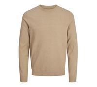 JJ REBEL Jrebcallum Knit Crew Neck Noos Maglione Lavorato a Maglia, Crockery, L Uomo