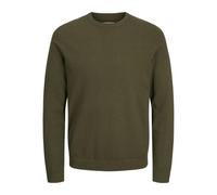 JJ rebel Jrebcallum Knit Crew Neck Noos, Notte Foresta, L