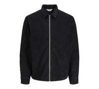 JJ rebel Jrebdamon Overshirt LS, Nero, L Uomo