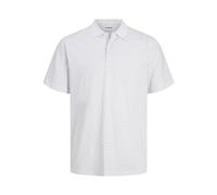 JJ REBEL Jrebgavin AOP Polo SS, Bianco, M Uomo