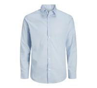 JJ REBEL Jrebgavin Solid Shirt LS Noos Camicia, Blu di Cachemire, XL Uomo