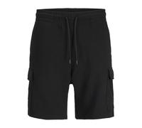 JJ REBEL Jrebgorm Reg Quest Cargo Sweat Shorts, Nero, S