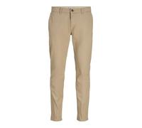 JJ REBEL Jrebmichael Slim Sharp Noos Pantaloni Chino, Crockery, 32W x 32L Uomo