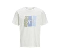 JJ REBEL Jrebnoah Tee SS Crew Neck, Ballerino di Nuvola, L Uomo