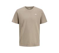 JJ REBEL Jrebrebel Logo Tee SS Crew Neck Noos, Anacardi arrostiti, S Uomo