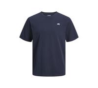JJ REBEL Jrebrebel Logo Tee SS Crew Neck Noos T-Shirt, Sky Captain, M Uomo
