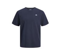 JJ REBEL Jrebrebel Logo Tee SS Crew Neck Noos T-Shirt, Sky Captain, M Uomo
