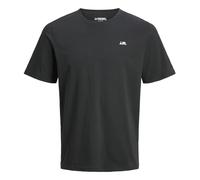 JJ REBEL Jrebrebel Logo Tee SS Crew Neck Noos, T-Shirt Uomo, Nero, M