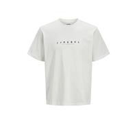 JJ REBEL Jrebrocky Logo Tee SS Crew Neck, Ballerino di Nuvola, L Uomo