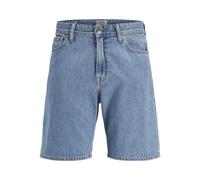 JJ Rebel - Pantaloncini di jeans ampi lavaggio azzurro-Blu XL