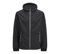 JJ REBEL Jrebwood - Giacca softshell da uomo, colore nero, taglia S, Nero, S