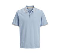 JJ REBEL Jrebzell - Polo S SN, Blu Chambray., XS