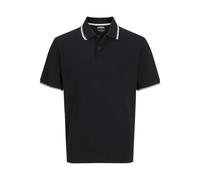 JJ REBEL Jrebzell - Polo S SN, Nero, XXL