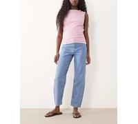 JJ Rebel - Kim - Mom jeans azzurri-Blu W27 L30