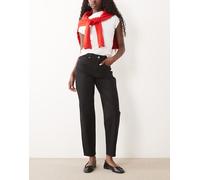 JJ Rebel - Kim - Mom jeans neri-Nero W31 L32